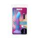 Светящийся в темноте фаллоимитатор ADDICTION Rave 8&Prime; Glow in the Dark Dildo Blue Purple, 20,3 см SO6851 фото 7
