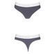 Спортивні трусики-стрінги Passion PS007 PANTIES dark grey, size L SO4247 фото 4