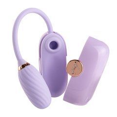 Вакуумный клиторальный стимулятор Otouch Louis Vibrate Purple с вибрацией SO9430 фото