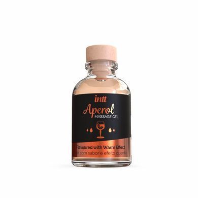Масажний гель для інтимних зон Intt Aperol (30 мл) розігрівальний SO3346 фото Масажний гель для інтимних зон Intt Aperol (30 мл) розігрівальний SO3346 фото