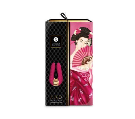 Вібратор для клітора Shunga Aiko Raspberry, гнучкі кінчики SO6900 фото Вібратор для клітора Shunga Aiko Raspberry, гнучкі кінчики SO6900 фото