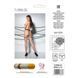 Телесные колготки с открытым доступом, контрастная двойная резинка TIOPEN 015 beige 1/2 (20 den) &mdash; SO5825 фото 6