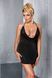 Сорочка с глубоким декольте MIRACLE CHEMISE black 6XL/7XL - Passion, трусики PS1032 фото 2