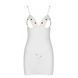 Сорочка з вирізами на грудях + стрінги LOVELIA CHEMISE white S/M - Passion SO4763 фото 5