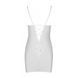 Сорочка з вирізами на грудях + стрінги LOVELIA CHEMISE white S/M - Passion SO4763 фото 6