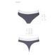 Спортивні трусики-стрінги Passion PS007 PANTIES dark grey, size S SO4249 фото 5