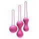 Набор вагинальных шариков Je Joue - Ami Fuchsia, диаметр 3,8-3,3-2,7см, вес 54-71-100гр SO3044 фото 5