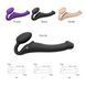 Безремневой страпон с вибрацией Strap-On-Me Vibrating Violet L, диам. 3,7см, пульт ДУ, регулируемый SO3826 фото 6