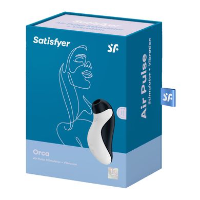 Вакуумний стимулятор з вібрацією Satisfyer Orca SO8401 фото