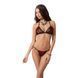 Комплект білизни MELISSA BIKINI black S/M - Passion: ліф зі шнурівкою і трусики стрінги EL15902 фото 1