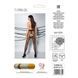 Колготки з відкритим доступом, контрастна подвійна резинка TIOPEN 015 black 3/4 (20 den) &mdash; Passion SO5828 фото 5